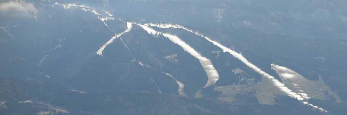 Flugwegposition um 13:32:18: Aufgenommen in der Nähe von Gemeinde Breitenstein, Österreich in 2276 Meter